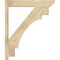 Ekena Millwork Merced Slat Rough Sawn Outlooker, Douglas Fir, 6"W x 32"D x 38"H OUT06X32X38MRC06RDF - alternate 2